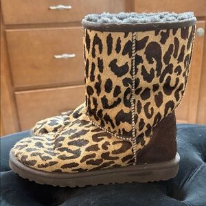 UGG Leopard Print Boots